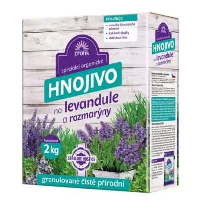 Hnojivo pro levandule a rozmarýny - Forestina - prodej hnojiv - 2 kg