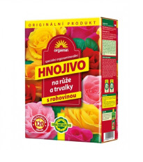 Hnojivo pro růže a trvalky s rohovinou - Forestina - prodej hnojiv - 1 kg