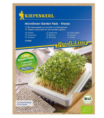 Mikrozelenina - náhradní pláty bio řeřichy - microgreen - 3 ks