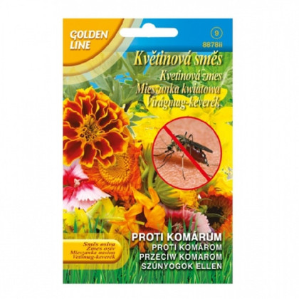 Květinová směs proti komárům - Golden Line - prodej semen - 1 g