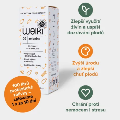 Probiotika Weiki pro zeleninu - prodej probiotik - 100 ml