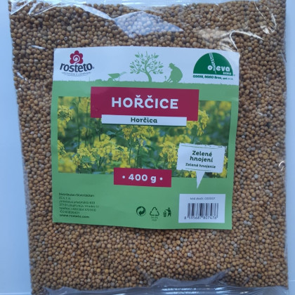 Hořčice bílá - zelené hnojení - prodej semen - 400 g