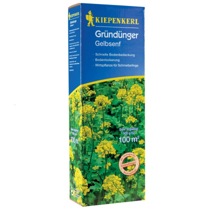 Zelené hnojení - Žlutá hořčice - prodej semen - 500 g
