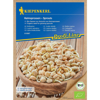 BIO Lupina sladká - prodej bio semen na klíčení - 30 g