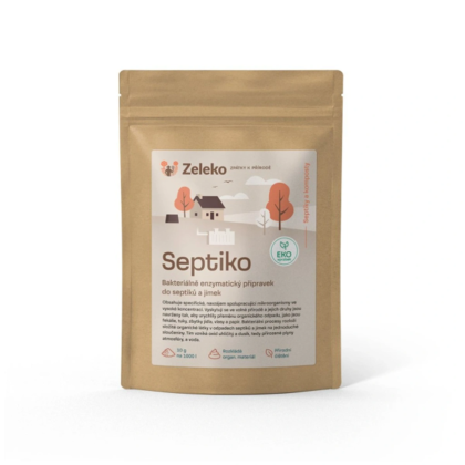 Septiko - bakterie do septiků a jímek - Zeleko - prodej stimulátorů - 300 g