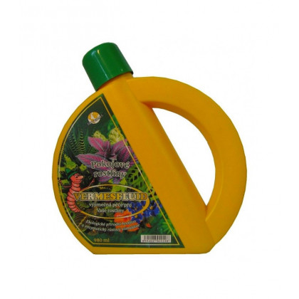 Přírodní hnojivo - Vermesfluid pro pokojové rostliny - 980 ml