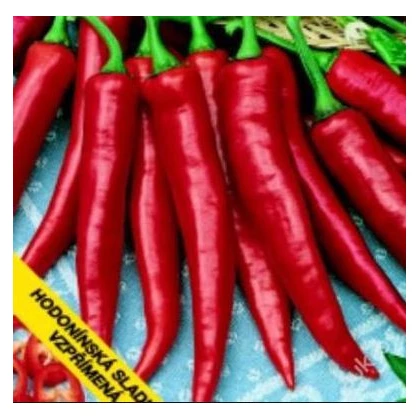 Semínka papriky -  Capsicum annuum - Paprika Hodonínská sladká - prodej semen - 90 ks