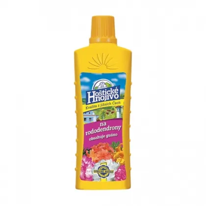 Hnojivo pro rododendrony a azalky s guánem - Hoštické hnojivo - prodej hnojiv - 500 ml