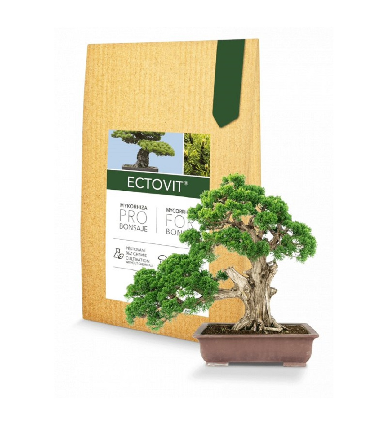 Mykorhiza pro bonsaje - Ectovit Bonsai - prodej hnojiv - 100 g