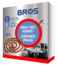 Spirály proti komárům - Bros - prodej ochrany proti hmyzu - 10 ks