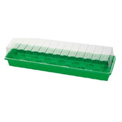 Miniskleník zelený - 54 x 15 x 12 cm - prodej skleníků - 1 ks