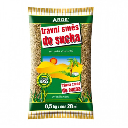 Travní směs pro sušší stanoviště - Aros - prodej semen - 500 g