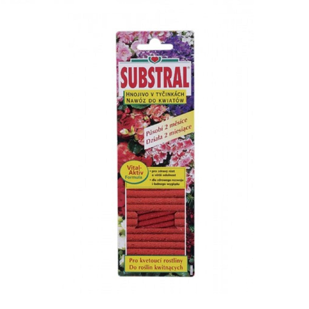 Tyčinky pro kvetoucí rostliny - Substral - prodej hnojiv - 30 ks